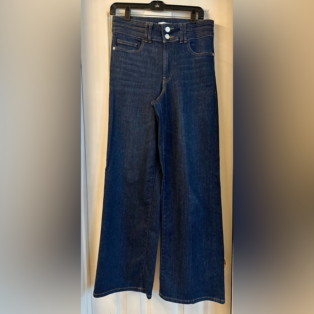 Frame Denim High Rise Blue Jeans